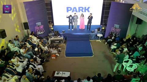 A live episode of The BK Show with a full seated audience